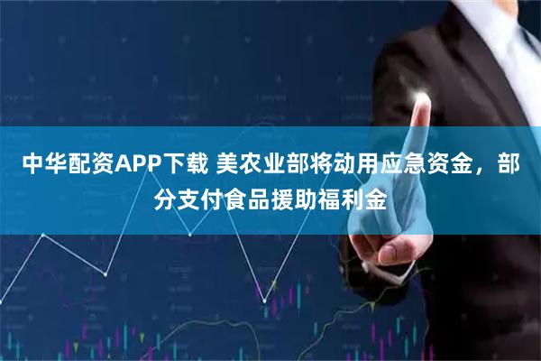 中华配资APP下载 美农业部将动用应急资金，部分支付食品援助福利金